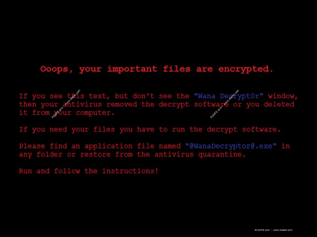 Wannacry как удалить windows 7